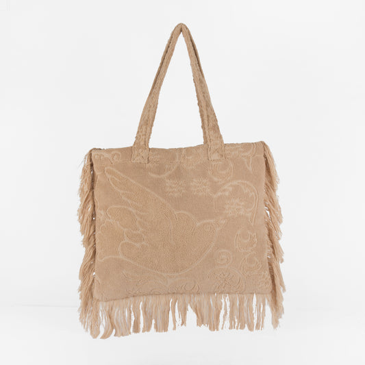 HIPPY TOTE BAG-SAND