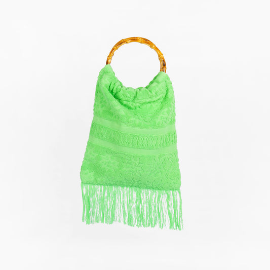 HIPPY BAMBOO EPONGE-VERT PRINTEMPS